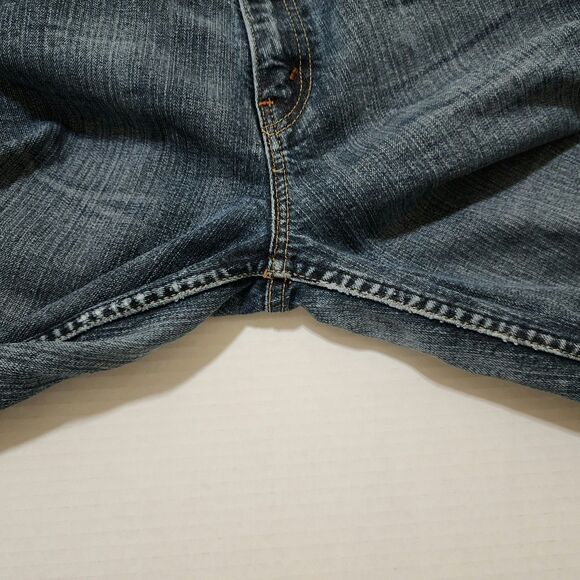 Levi Strauss Signature Womens Low Rise Bootcut Jeans Blue WPL423 Size 12 Long - Picture 10 of 11